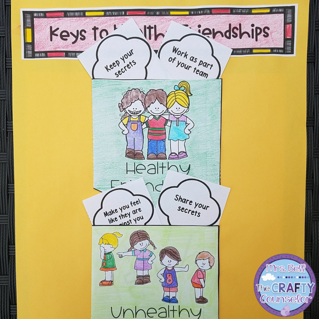 Friendship Traits: Making and Keeping Friends Activity - Centervention®