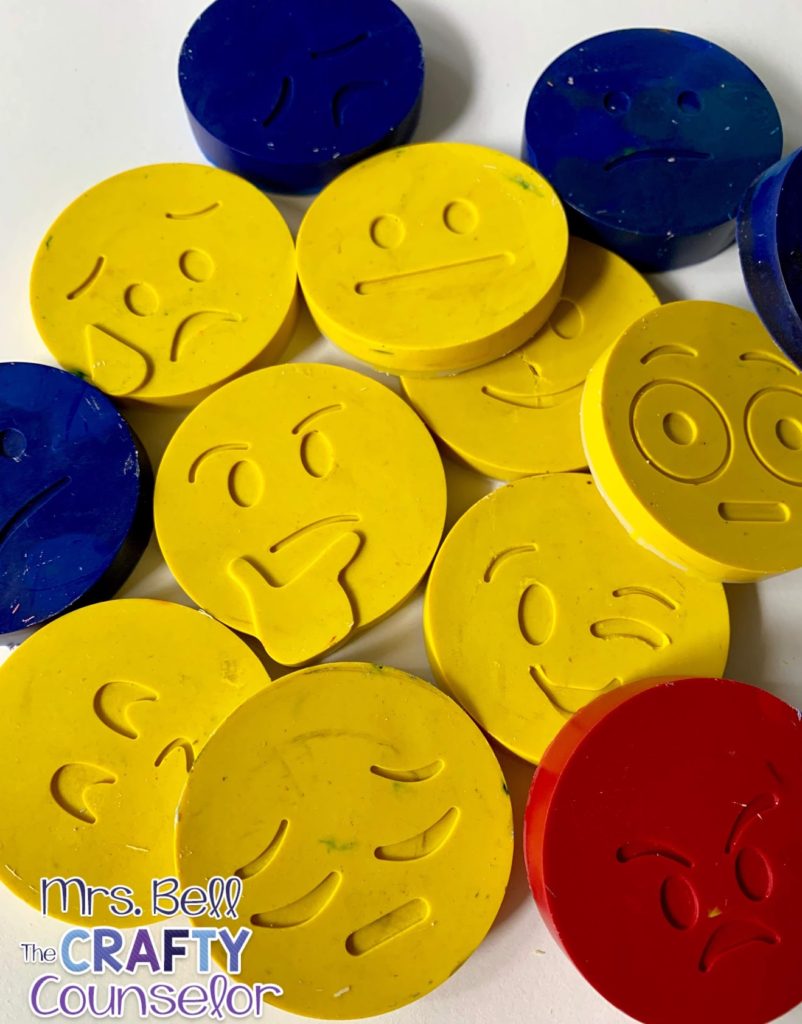 Emoji Crayons by Mrs. Bell The Crafty Counselor