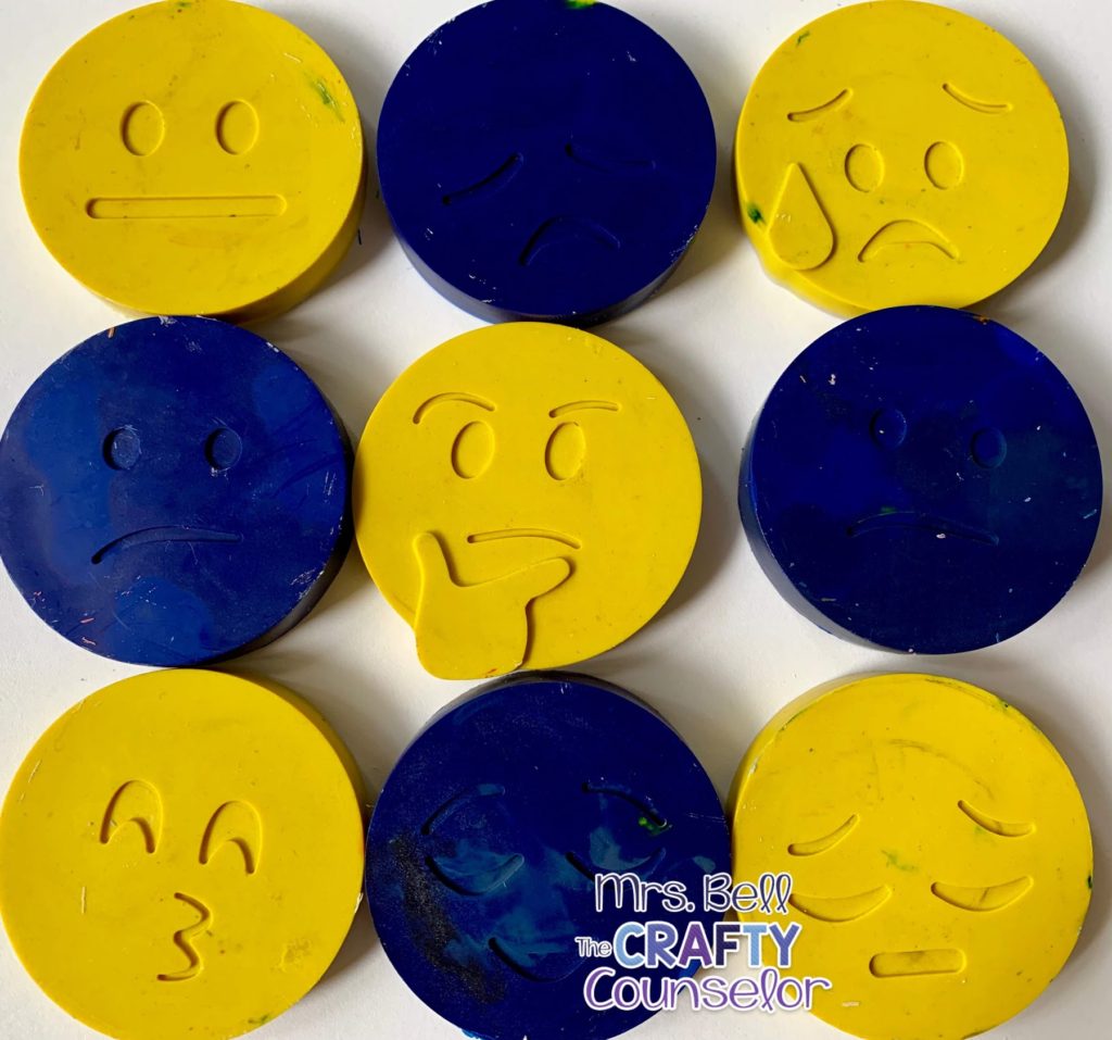 Emoji Crayons by Mrs. Bell The Crafty Counselor