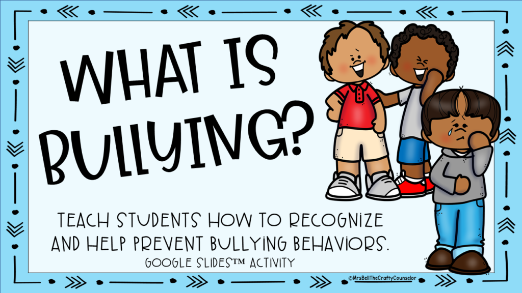 Anti Bullying Google Slides™ for Elementary School Children - Mrs. Bell ...