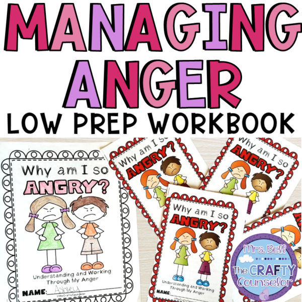 Anger Management Techniques for Children & Emotional Regulation Activity Book