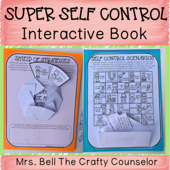 Self Control and Self Regulation Activity Book for Elementary School ...