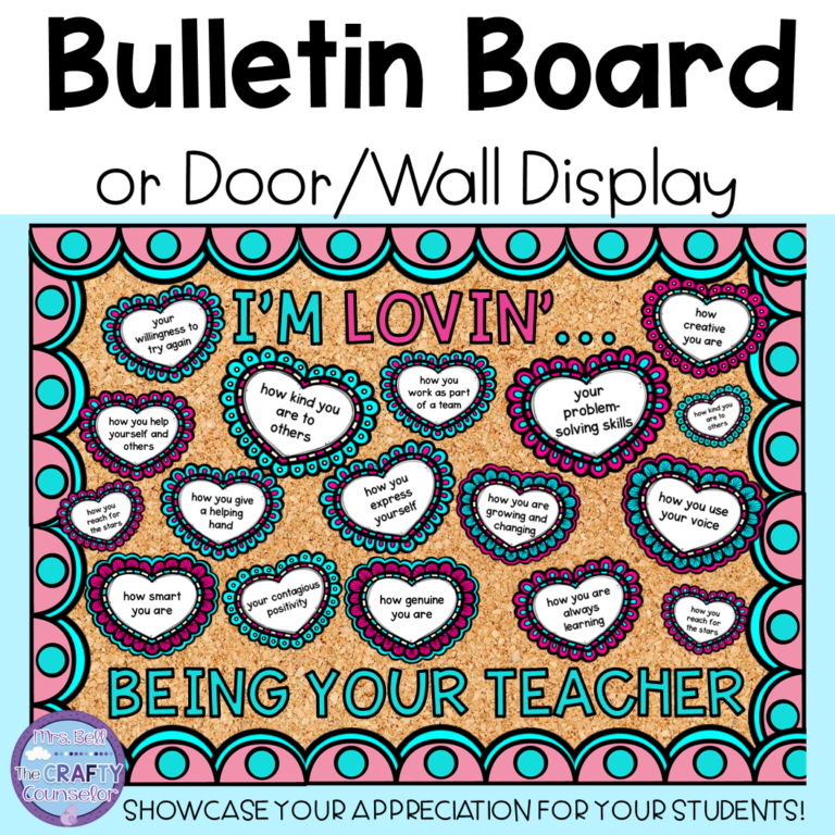 Unique Idea for Your Classroom Bulletin Board to Build Classroom Morale ...